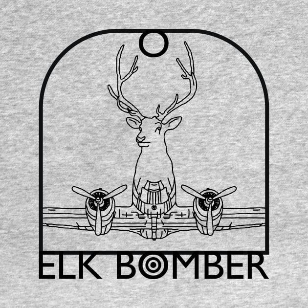 Elk Bomber by Joodls